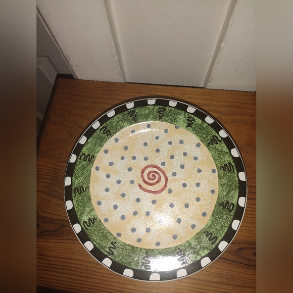 Vintage 90's Furio Confetti Design 4 Salad Plates - Picture 2 of 7